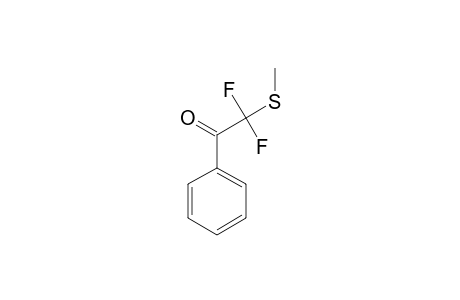 alpha,alpha-Difluoro-alpha-(methylthio)-acetophenone