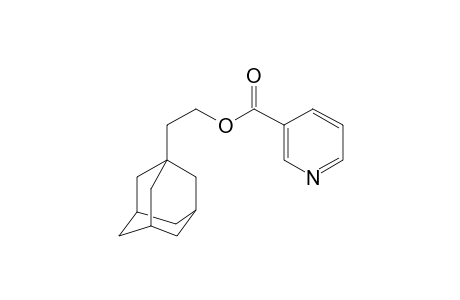 Nicotinic acid, 2-(1-adamantyl)ethyl ester