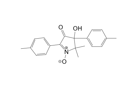 4-HYDROXY-5,5-DIMETHYL-2,4-DI-(PARA-TOLYL)-1-PYRROLIN-3-ONE-1-OXIDE