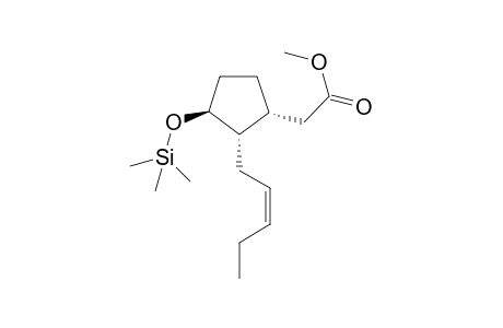 Methyl 2-[(1R,2S,3S)-2-[(Z)-pent-2-enyl]-3-trimethylsilyloxy-cyclopentyl]acetate