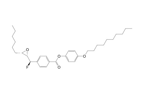 4'-(n-decyloxy)phenyl 4-[(S,S)-2,3-epoxy-(R)-1-fluorononyl]benzoate