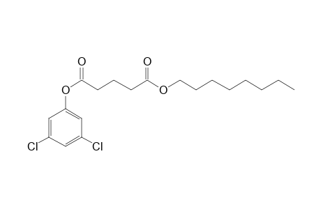 Glutaric acid, 3,5-dichlorophenyl octyl ester