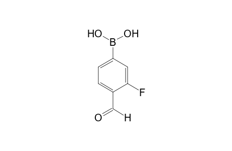 3-Fluoro-4-formylbenzeneboronic acid