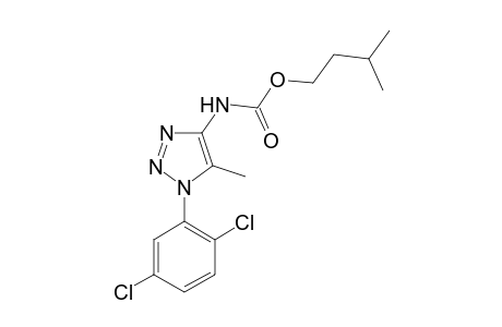 isopentyl (1-(2,5-dichlorophenyl)-5-methyl-1H-1,2,3-triazol-4-yl)carbamate