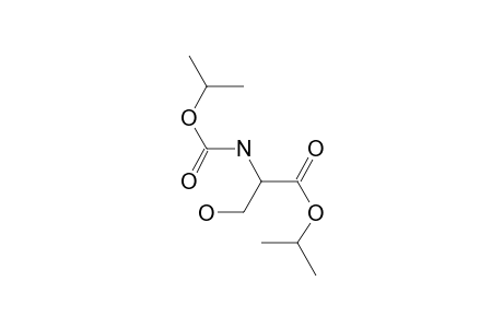 L-Serine, N-(isopropyloxycarbonyl)-, isopropyl ester