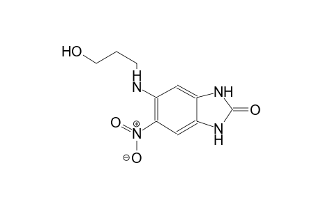 2H-benzimidazol-2-one, 1,3-dihydro-5-[(3-hydroxypropyl)amino]-6-nitro-