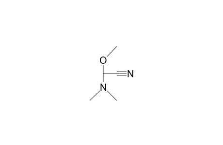 Dimethylamino-methoxy-acetonitrile