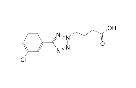 2H-tetrazole-2-butanoic acid, 5-(3-chlorophenyl)-