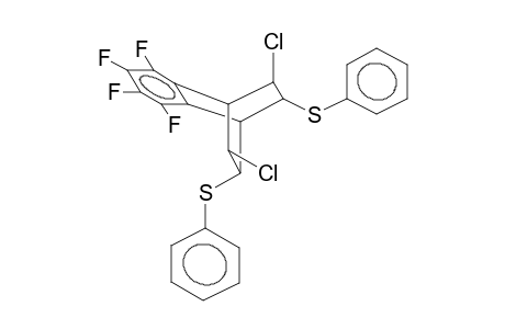 ENDO-2,ANTI-7-DICHLORO,EXO-3,SYN-8-DIPHENYLTHIO-5,6-TETRAFLUOROBICYCLO[2.2.2]OCTENE