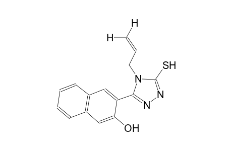 3-(4-allyl-5-sulfanyl-4H-1,2,4-triazol-3-yl)-2-naphthol