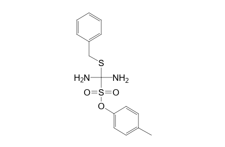 (benzylthio)diaminomethanol, p-toluenesulfonate