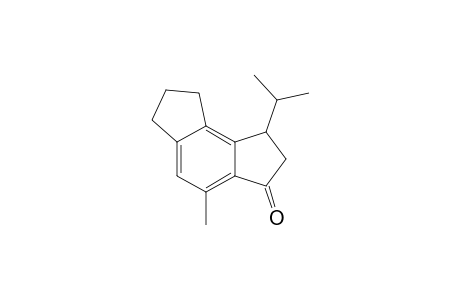 1-Isopropyl-4-methyl-1,6,7,8-tetrahydro-2H-<as>-indacen-3-one