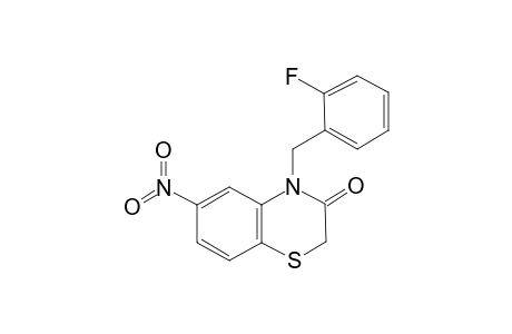 1,4-Benzothiazine-3(2H)-one, 4-(2-fluorobenzyl)-6-nitro-