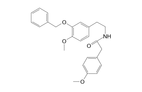 N-{[3-(Benzyloxy)-4-methoxyphenyl]ethyl}-4'-methoxyphenacetamide