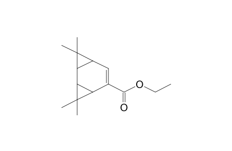 Tricyclo[5.1.0.0(2,4)]oct-5-en-5-carboxylic acid, 3,3,8,8-tetramethyl-,ethylester