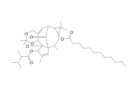 3-O-(2,3-DIMETHYLBUTYRYL)-13-O-DODECANOYL-13-HYDROXY-INGENOL-5,20-ACETONIDE