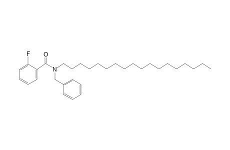 Benzamide, 2-fluoro-N-benzyl-N-octadecyl-