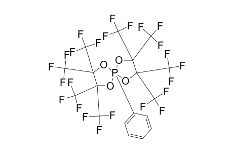 5-PHENYL-2,2,3,3,7,7,8,8-OKTAKIS-(TRIFLUOROMETHYL)-1,4,6,9-TETRAOXA-5-PHOSPHOSPIRONONANE