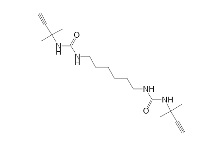 1,1'-hexamethylenebis[3-(1,1-dimethyl-2-propynyl)urea]