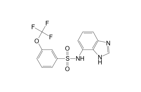 Benzenesulfonamide, N-(3H-benzoimidazol-4-yl)-3-trifluoromethoxy-