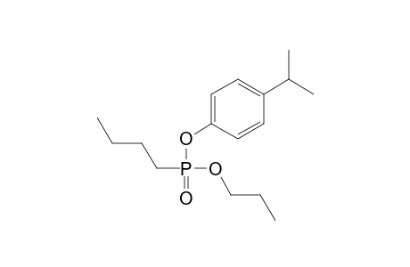 Butylphosphonic acid, 4-isopropylphenyl propyl ester