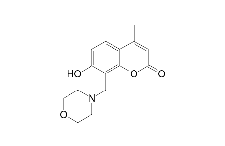 7-hydroxy-4-methyl-8-(morpholinomethyl)coumarin