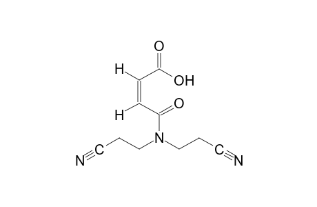 N,N-bis(2-cyanoethyl)maleamic acid