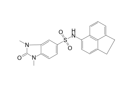 N-(1,2-dihydro-5-acenaphthylenyl)-1,3-dimethyl-2-oxo-2,3-dihydro-1H-benzimidazole-5-sulfonamide