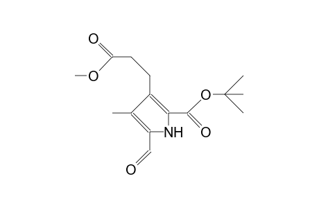 TERT.-BUTYL-5-FORMYL-4-METHYL-3-(2-METHOXYCARBONYLETHYL)-PYRROL-2-CARBOXYLATE