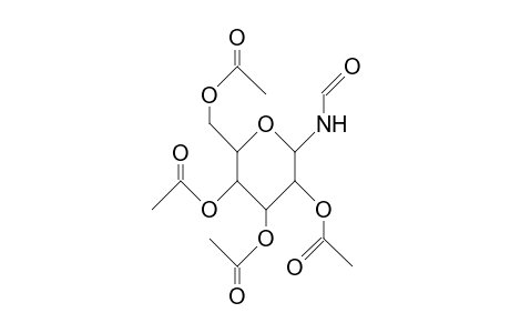 E-2,3,4,6-Tetra-O-acetyl-N-formyl-B-D-glucopyran osylamine