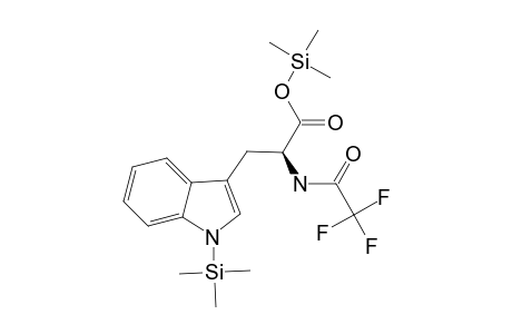 L-Tryptophan, N-(trifluoroacetyl)-1-(trimethysilyl)-, trimethylsilyl ester