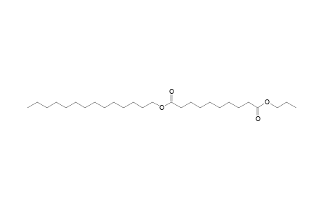 Sebacic acid, propyl tetradecyl ester