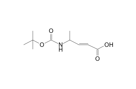 (2E)-4-[(tert-Butoxycarbonyl)amino]-2-pentenoic acid