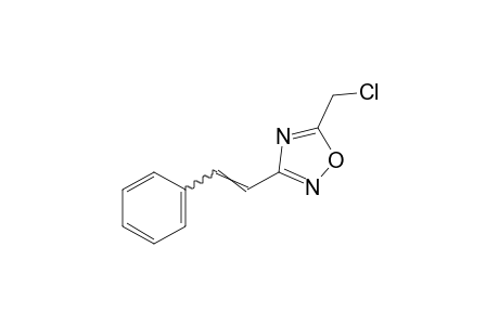 5-(chloromethyl)-3-styryl-1,2,4-oxadiazole