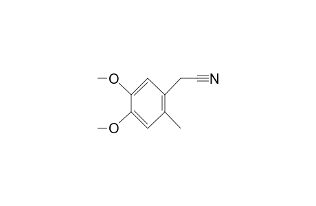 4,5-Dimethoxy-2-methylbenzeneacetonitrile