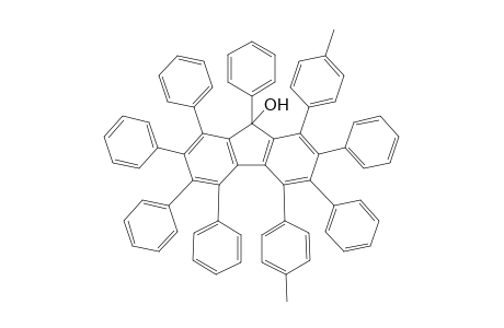 9-Hydroxy-2,3,5,6,7,8,9-heptaphenyl-1,4-bis(p-tolyl)-fluorene
