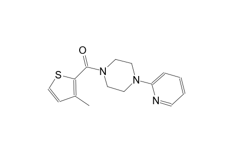 1-[(3-methyl-2-thienyl)carbonyl]-4-(2-pyridinyl)piperazine