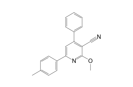 2-METHOXY-4-PHENYL-6-p-TOLYLNICOTINONITRILE