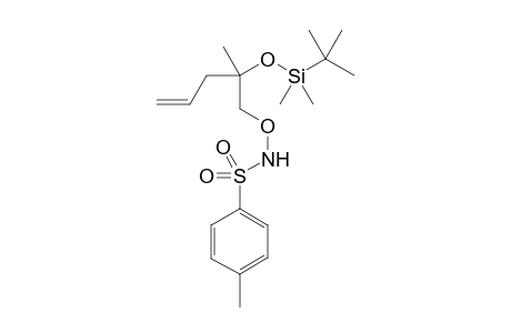 4-Methyl-N-{[2-methyl-2-(2,3,3-trimethylbutan-2-yloxy)pent-4-en-1-yl]oxy}benzenesulfonamide