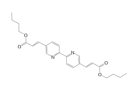 Dibutyl 3,3'-[2,2'-Bipyridine]-5,5'-diylbis[(E)-prop-2-enoate]