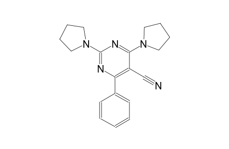 4-phenyl-2,6-dipyrrolidin-1-ylpyrimidine-5-carbonitrile
