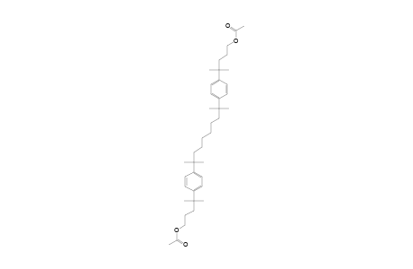 (4,4'-[2,9-DIMETHYL-DECANE-2,9-DIYLDI-(PARA-PHENYLENE)]-4,4'-DIMETHYL)-DIPENTYL-DIACETATE