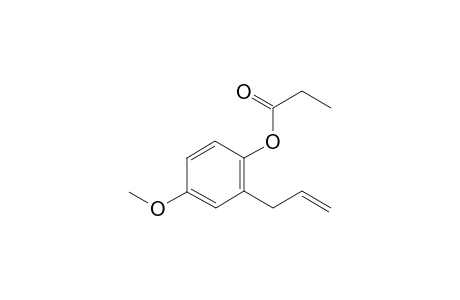 2-allyl-4-methoxyphenyl propanoate