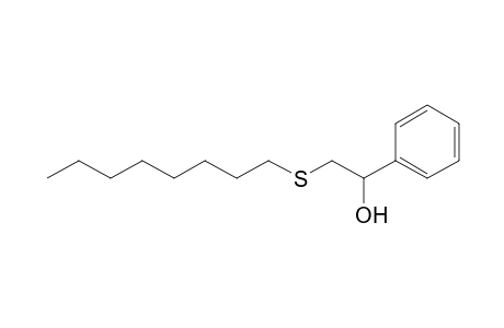 2-(Octylthio)-1-phenylethanol