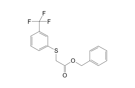 Benzyl [[3'-(trifluoromethyl)phenyl]thio}-acetate