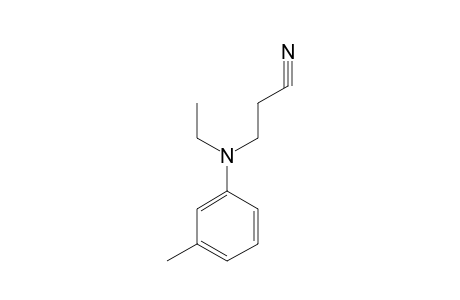 3-(N-ethyl-m-toluidino)propionitrile