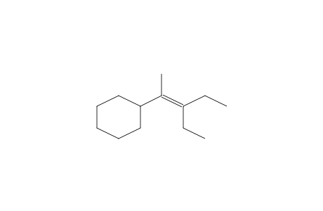 (2-Ethyl-1-methyl-1-butenyl)cyclohexane
