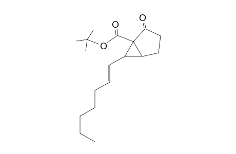 t-Butyl 6-(hept-1'-enyl)-2'-oxobicyclo[3.1.0]hexane-1-carboxylate