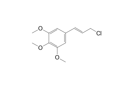 (E)-5-(3-Chloroprop-1-en-1-yl)-1,2,3-trimethoxybenzene