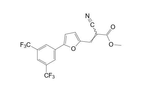 alpha-CYANO-5-(alpha,alpha,alpha,alpha',alpha',alpha'-HEXAFLUORO-3,5-XYLYL)-2-FURANACRYLIC ACID, METHYL ESTER